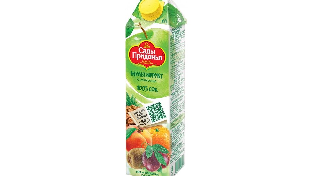 Pridonya's Gardens сок მულტიხილის (1 l)