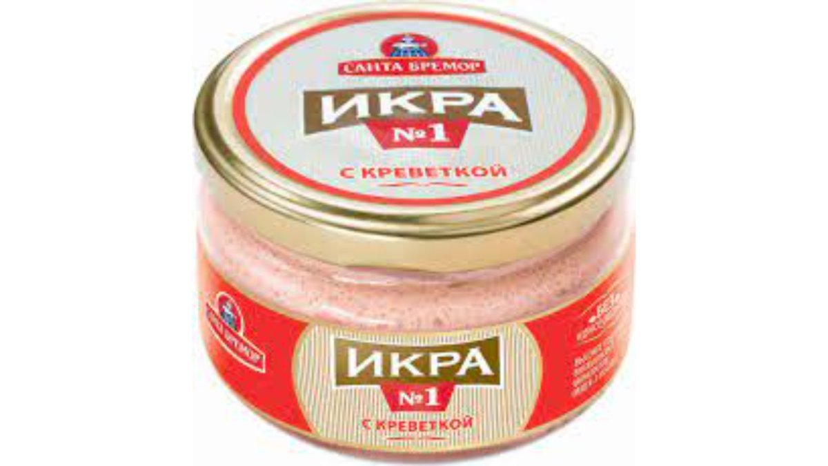 SANTA BREMOR Fish Roe with shrimps (180 g)