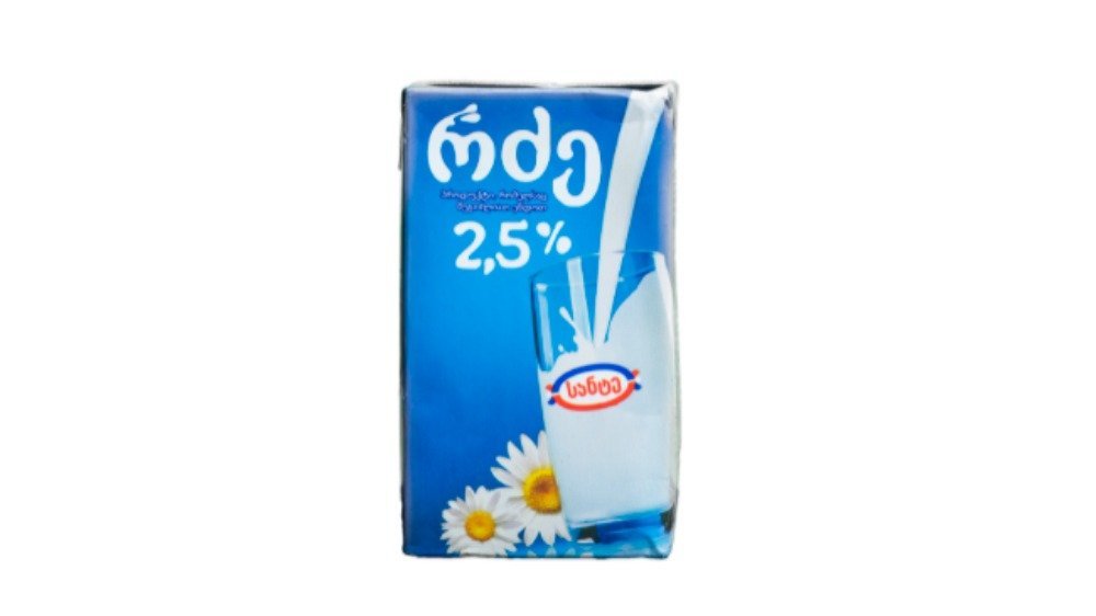 სანტე молоко 2.5% (1 l)