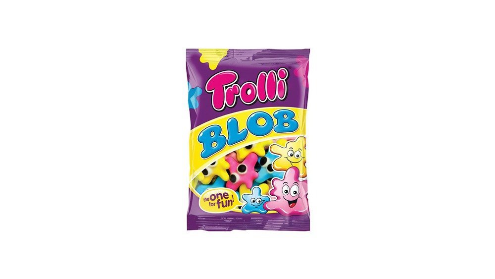 Trolli конфета jelly drops (100 g)