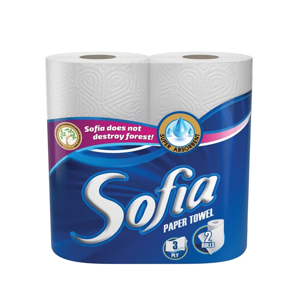 სოფია paper towel პრემიუმი (2 ც)