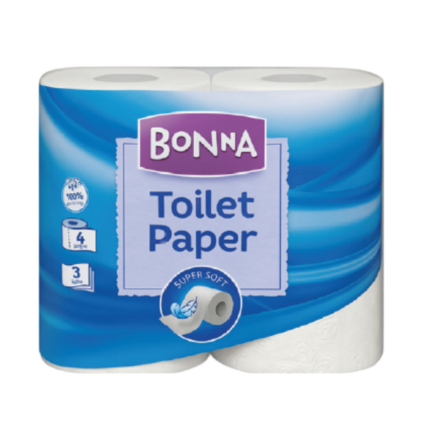 ბონნა toilet paper (4 pcs)