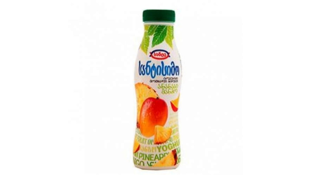 Santissimo მოელური დესერტი pineapple-mango cream (290 g)