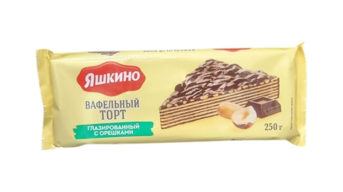 Yashkino Шоколад with nuts (250 g)