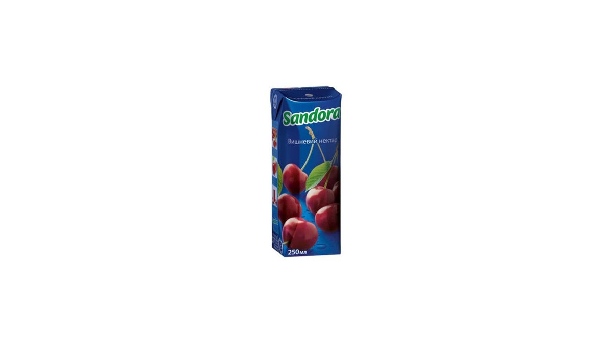 სანდორა წვენი Cherry (250 ml)
