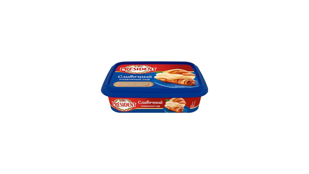 President პური processed cheese cream 45% (200 g)