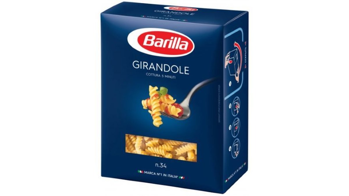 Barila паста Girandole No. 34 (450 gr)