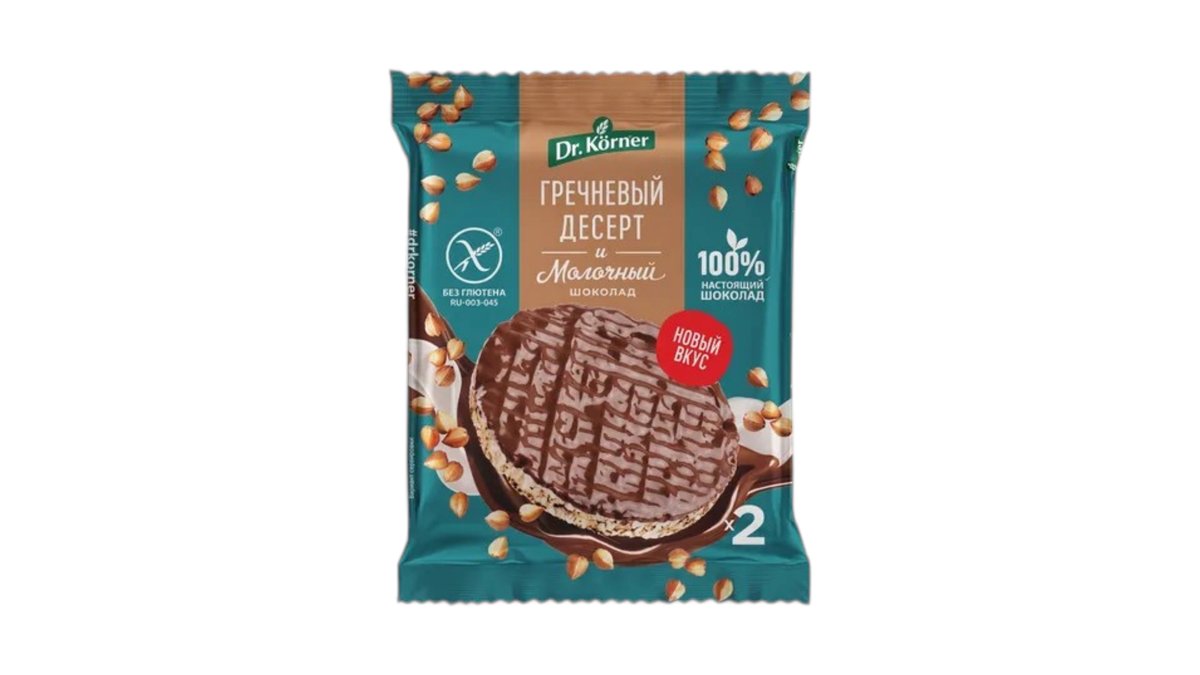 Dr.Körner შოკოლადი milk chocolate (34 g)