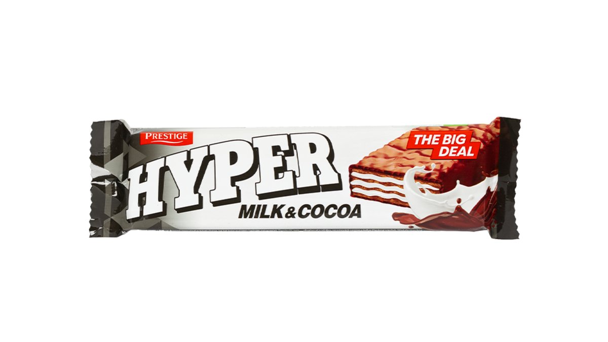 Hyper Вафля კაკაოთი (167 g)