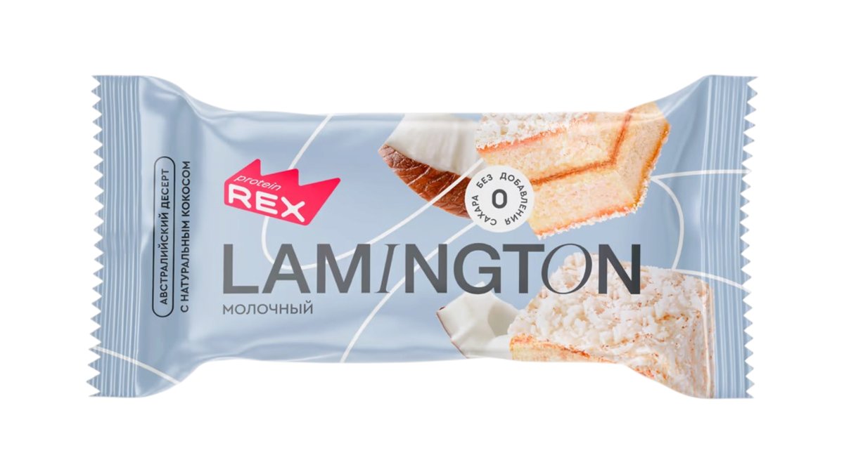 REX Protein Bar Lamington Milk (50 g)