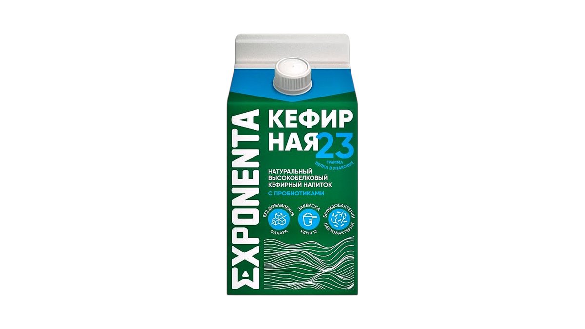 EXPONENTA კეფირი Natural (450 გ)