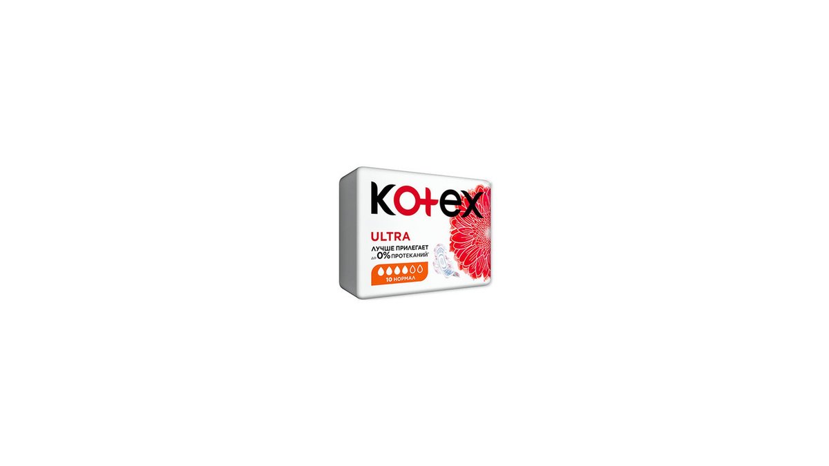 Kotex ჰიგიენური პადები Ultra Normal (10 pcs)