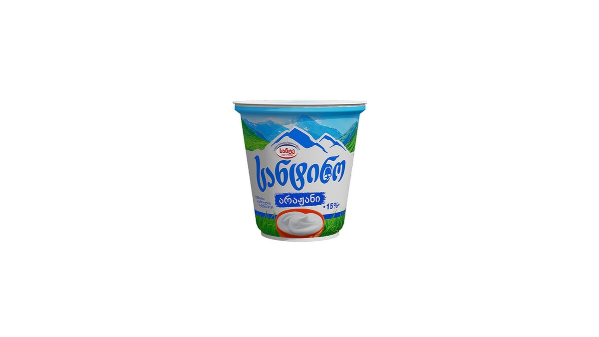 სანტინო Sour cream 15% (350 g)