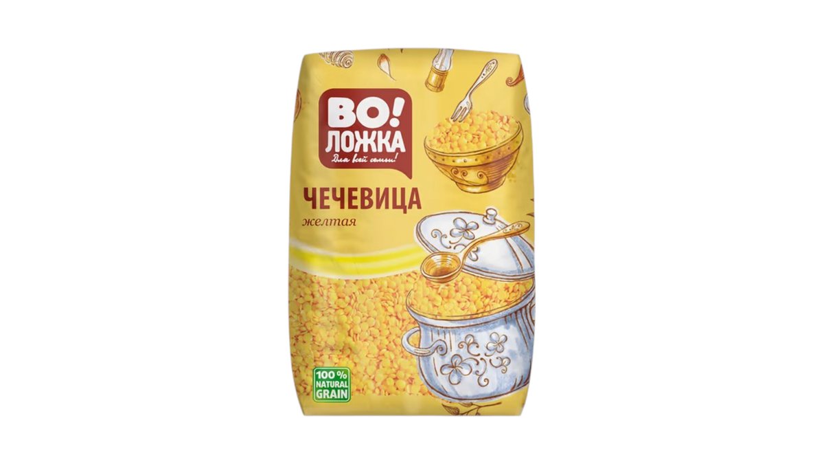Volozhka ყვითელი ლობიო (800 g)