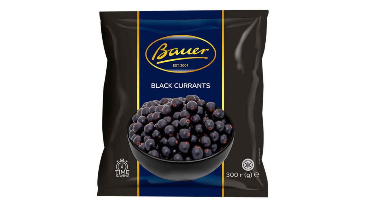 BAUER Frozen Berries Blackcurrant (300 g)