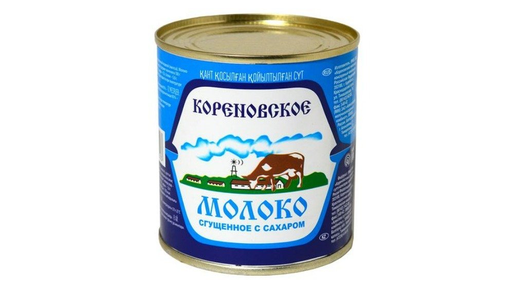 Korenovskaya сгущенное молоко cold and sweetened fat-free (370 g)