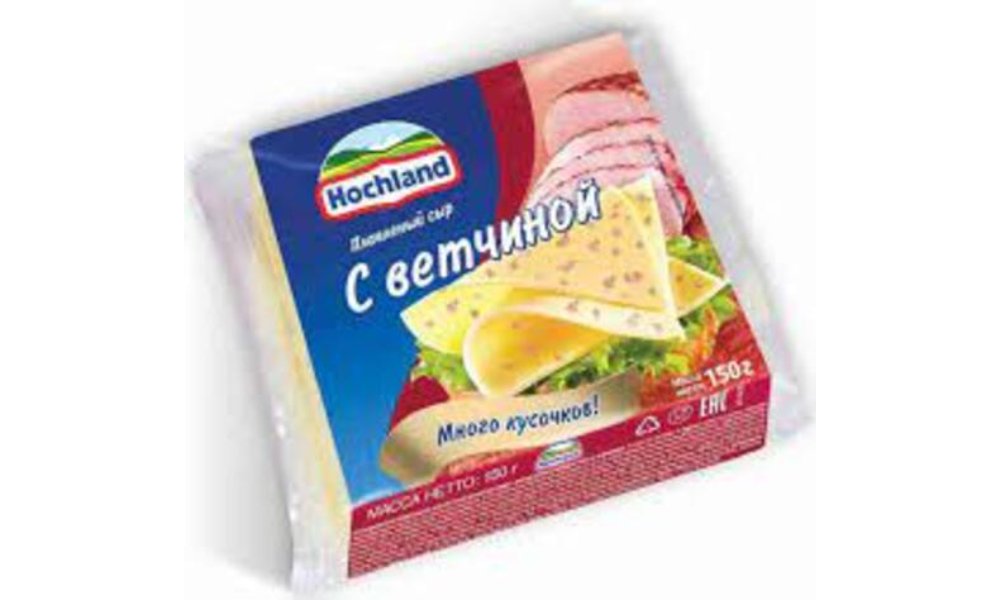 Khokhland ყველი layer with ham (150 g)