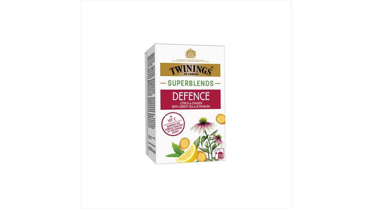 სუპერბლენდი Tea Citrus, Ginger, Green Tea, and Echinacea (18 pcs)