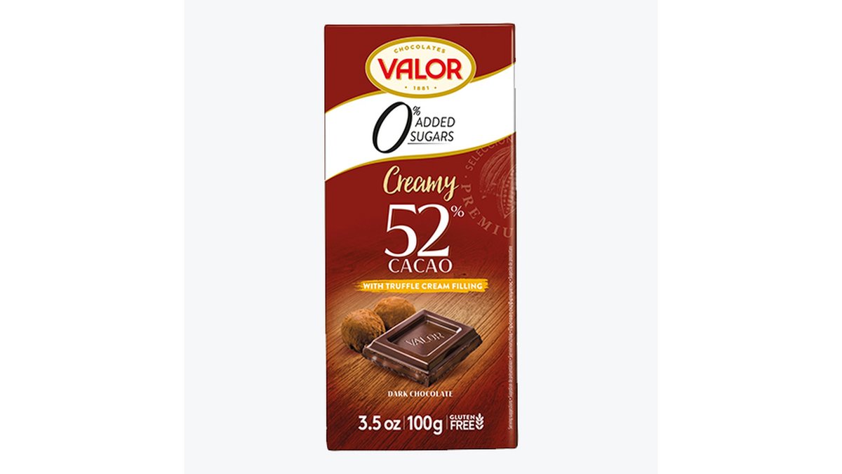 Valor შოკოლადი sugar-free with stevia (100 g)