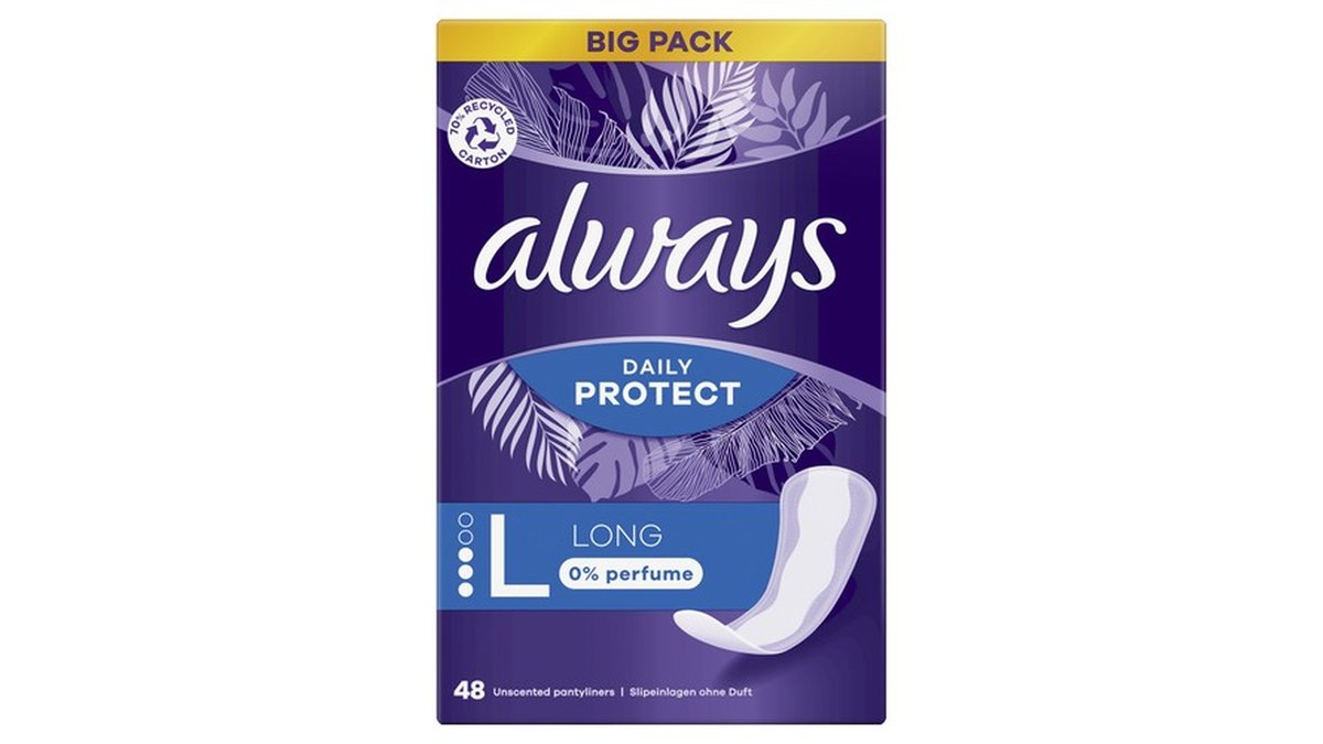 Olway Гигиеническая прокладка Daily Long (48 pcs)