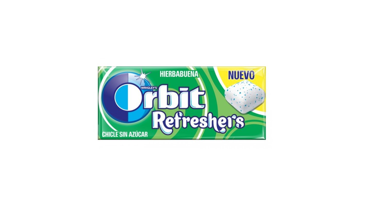 Orbit жевательная резинка Refreshers Spearmint (15.6 g)