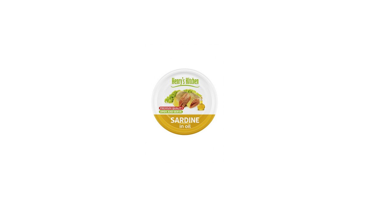 Henry's Kitchen Сардина (240 g)
