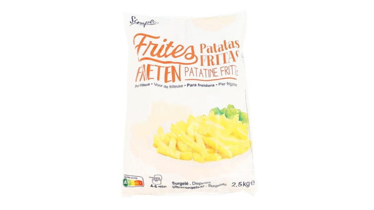 Carfour French fries (2500 g)