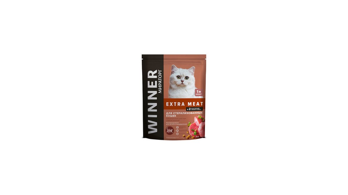 MIRATORG Сухой корм для кошек (400 g)