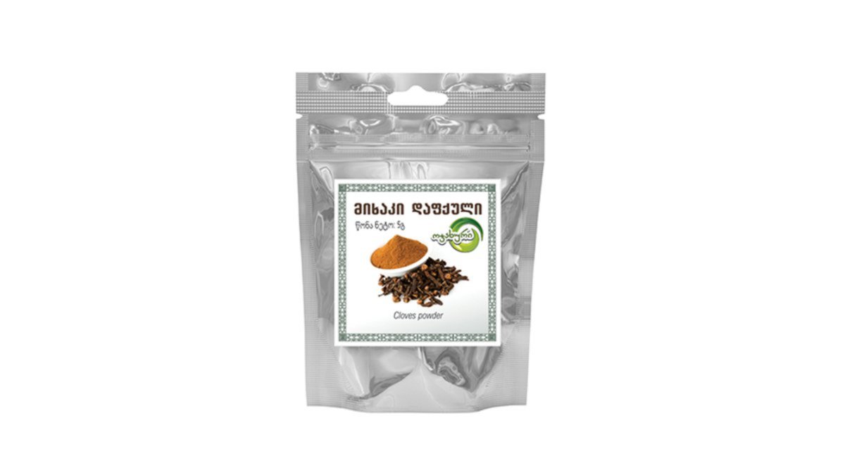 Family გვრილ გველზე ground cloves (5 g)