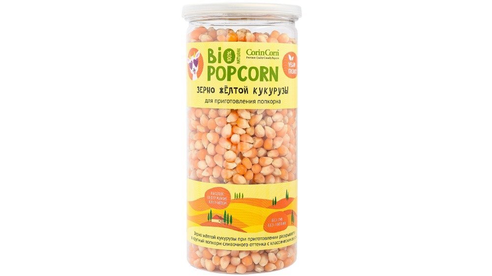Korinkorn ყვითელი მარცვალი yellow corn (400 gr)