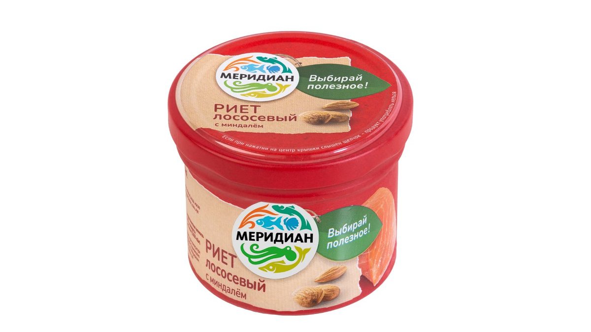 Meridian рыба with almonds (100 g)