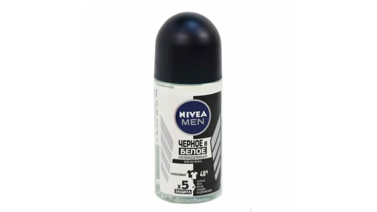 Nivea Антиперспирант Black and White (50 ml)