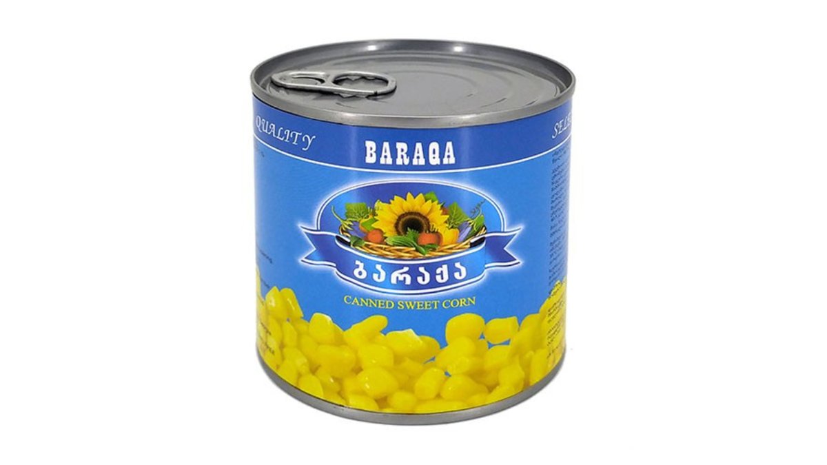 Baraka კონსერვირებული სიმინდი (400 gr)