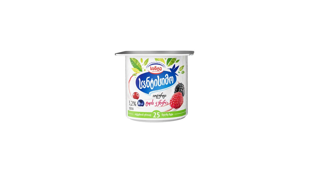 სანტისიმო Йогурт Forest Berries (100 g)
