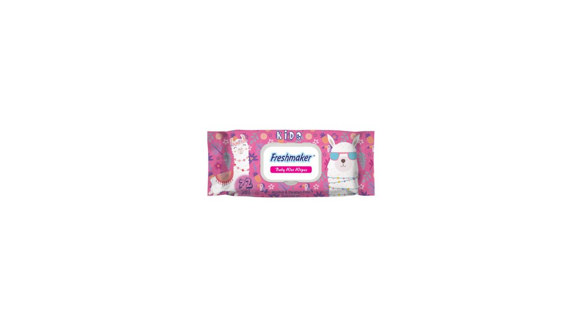FRESHMAKER Children Wet Wipes (120 pcs)