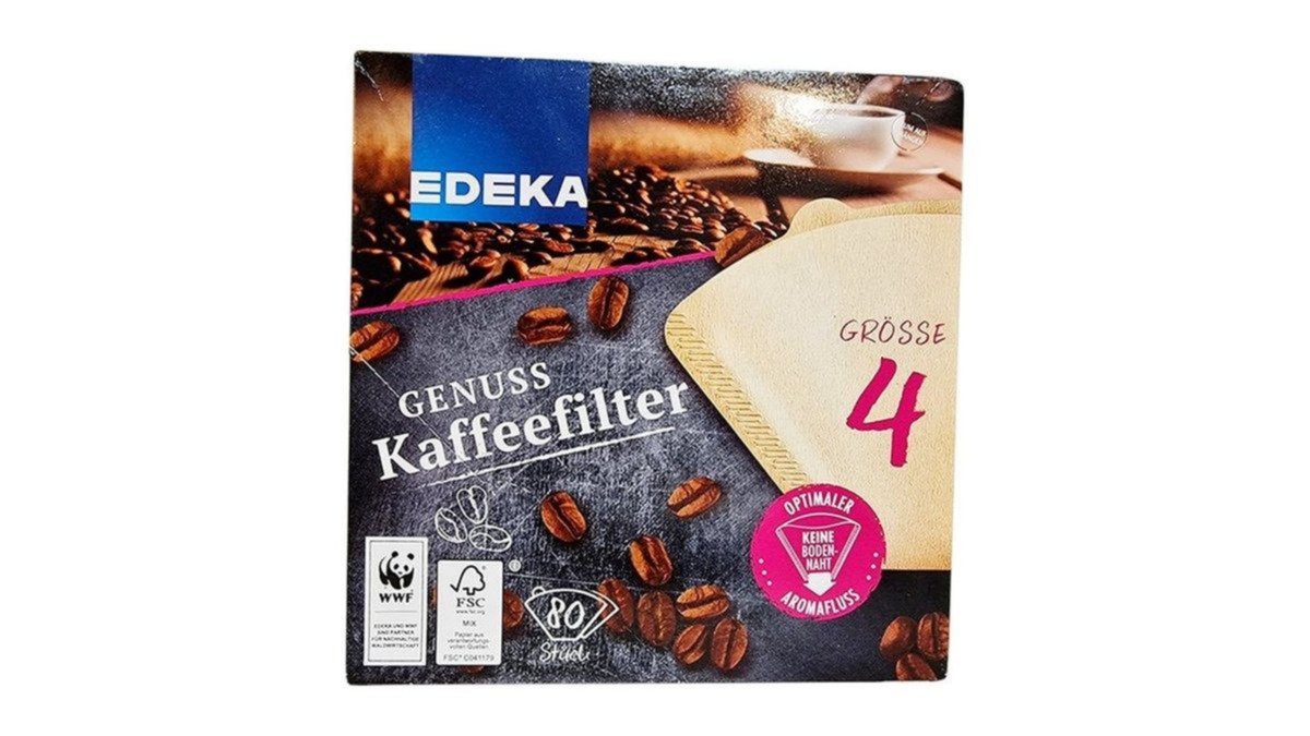 EDEKA კოფეის ფილტრი ზომა 4 size 4