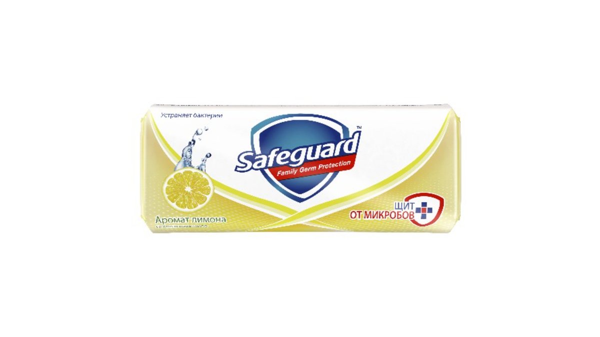 სეიფგარდი მყარი საპონი Lemon (90 g)