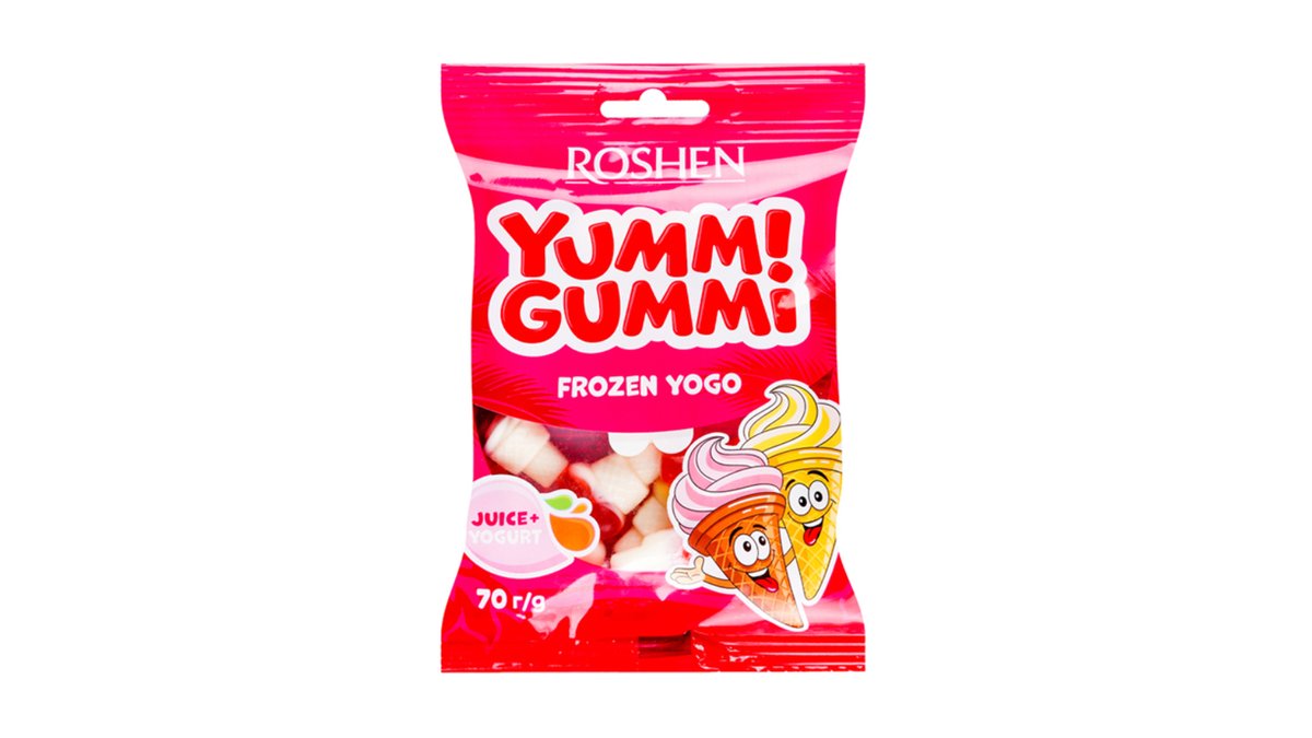 Jellybon конфета Yami Gammi Frozen Yogo (70 g)