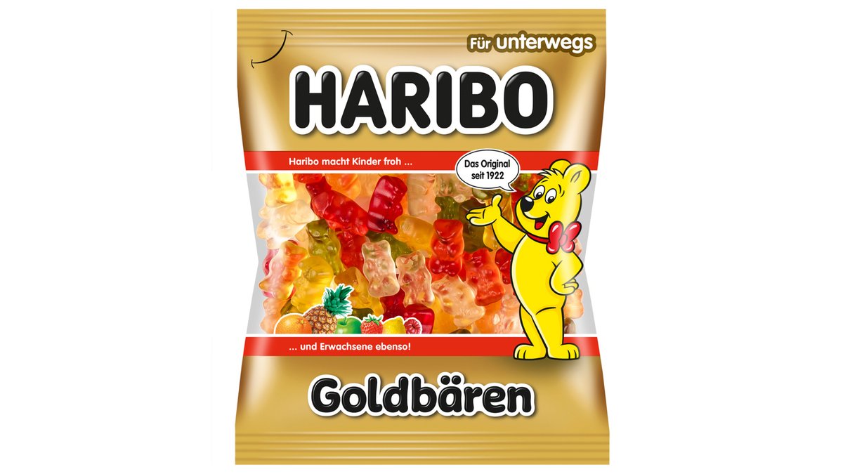 HARIBO candy Jelly Beans Gold