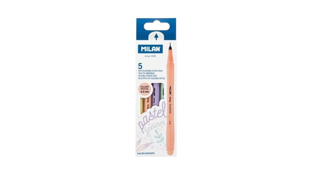 MILAN маркер pastel colors (5 pcs)