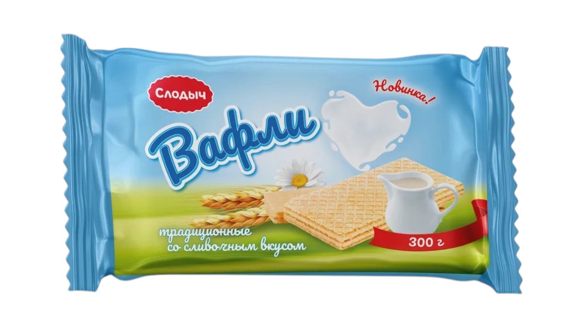 სლოდიჩ waffle Traditional Cream Flavor (300 g)