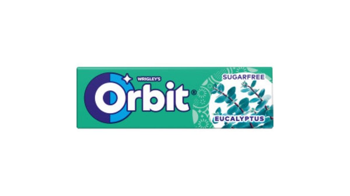 Orbit ჟვება რეზინა Eucalyptus (13.6 g)