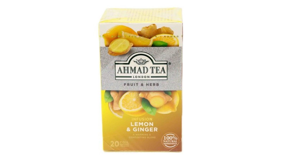 Ahmad Tea Tea Lemon and Ginger (20 pcs)