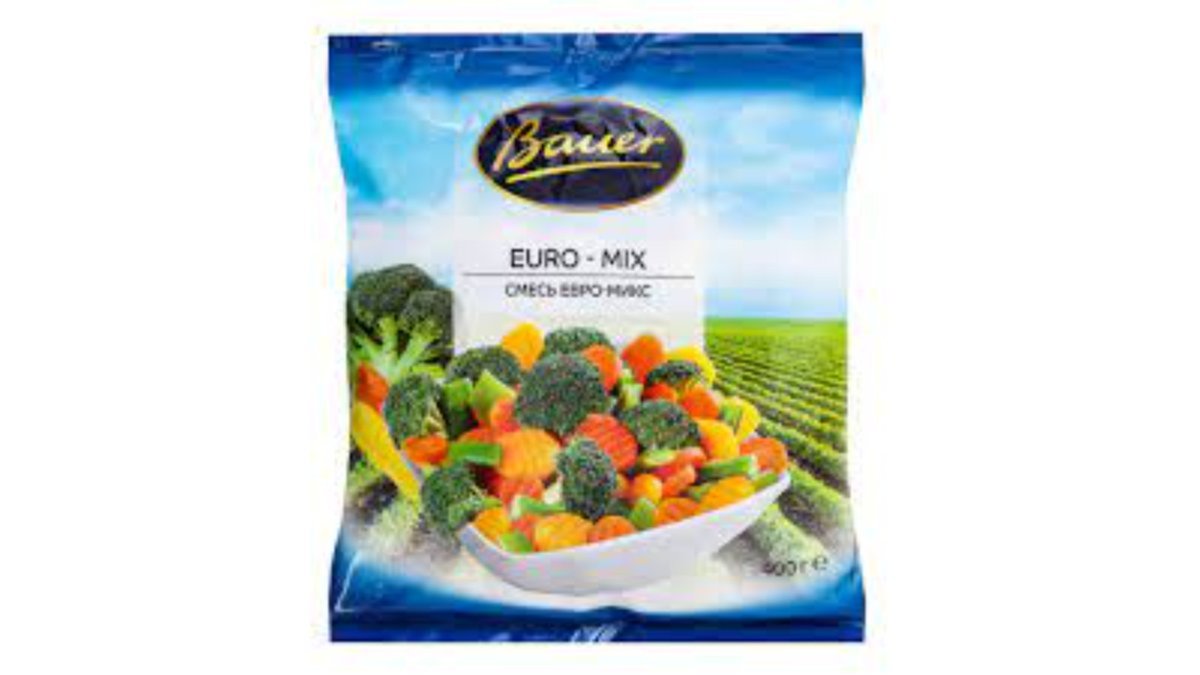 BAUER Frozen Vegetables Euromix