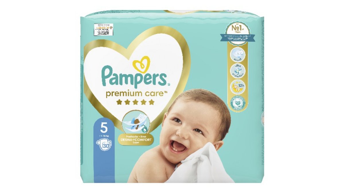 პამპერსი Diapers პრემიუმი S5
