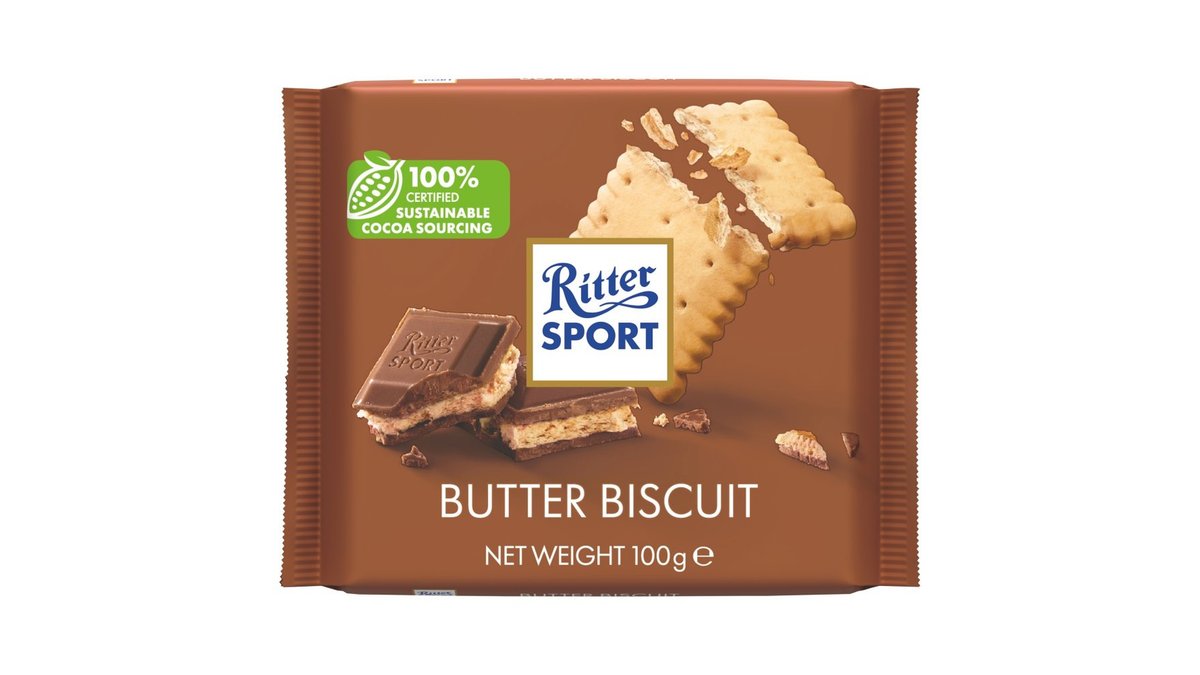 Ritter Sport Шоколад with butter biscuits (100 g)