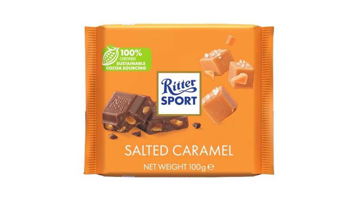 Ritter Sport Chocolate Salted Caramel (100 g)