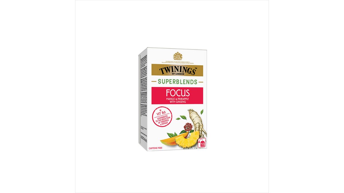 სუპერბლენდი Чай Mango, Pineapple and Ginseng (18 pcs)