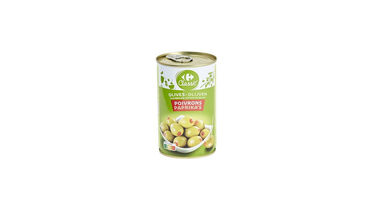 CRF მწვანე ზეთისხილი with Pepper (350 g)