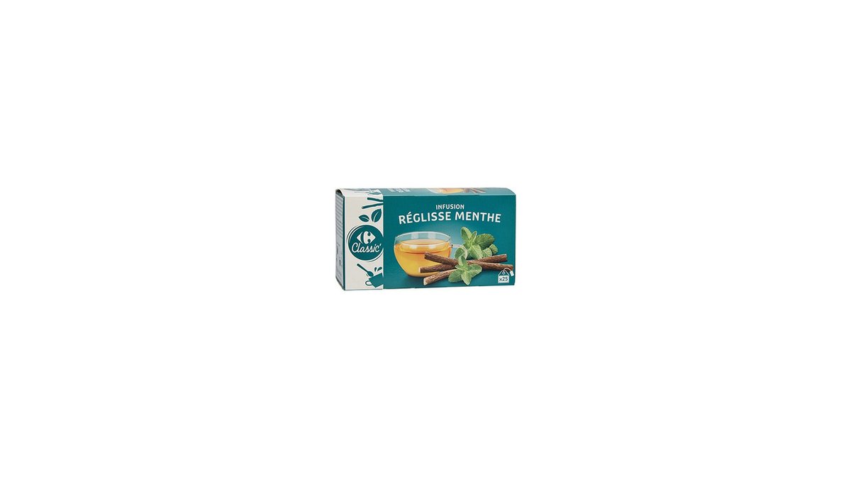 CRF Tea Licorice and Mint (25 pcs)